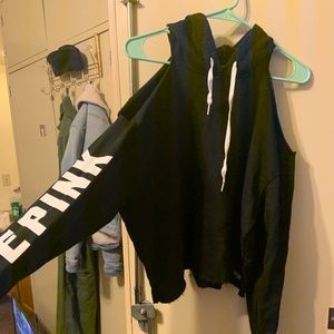 Cold Shoulder VS PINK Hoodie